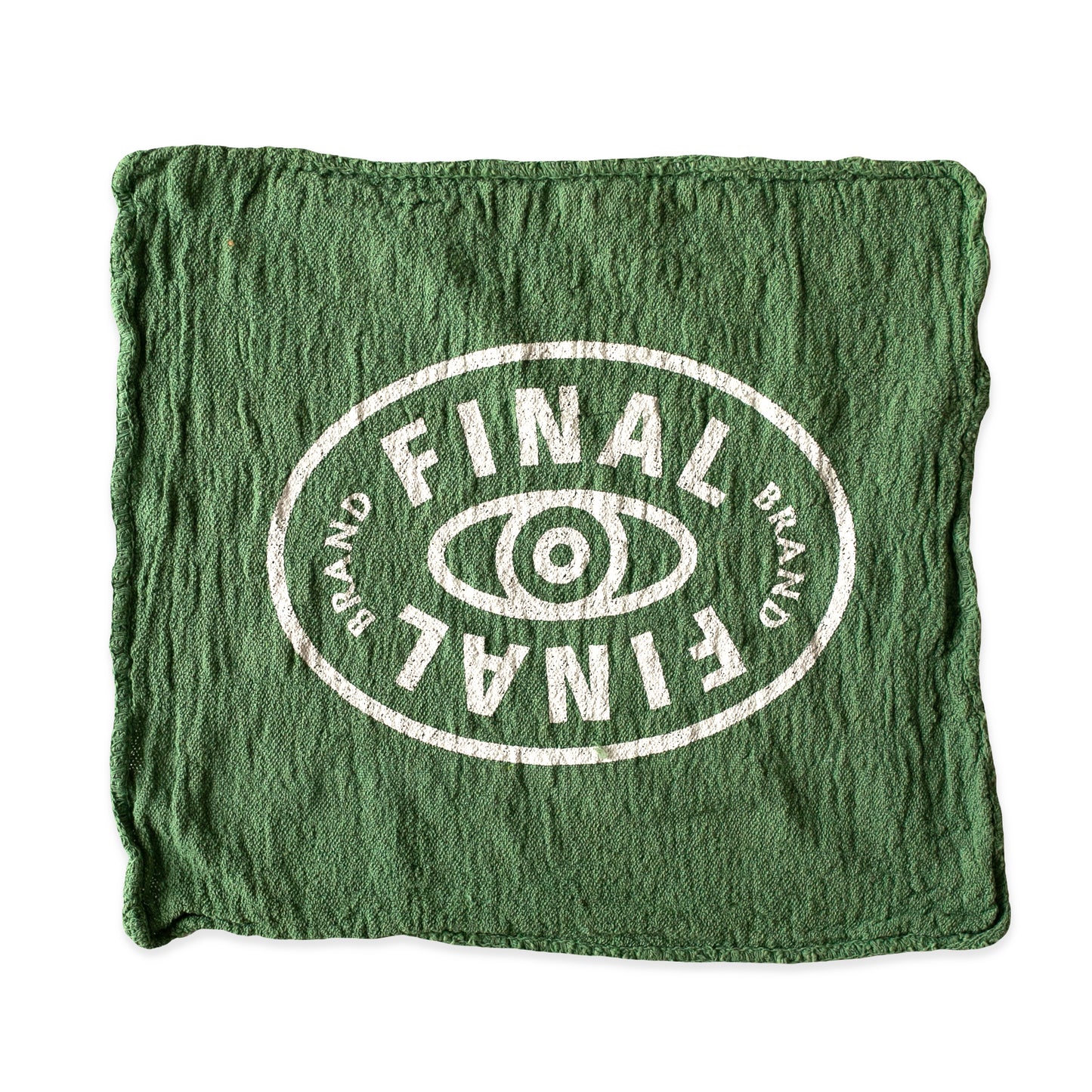 Final Final Shop Rag Green