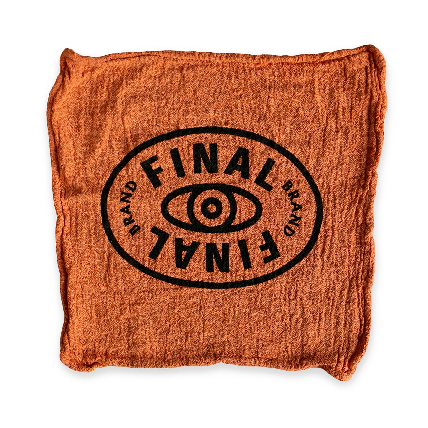 Final Final Shop Rag Orange