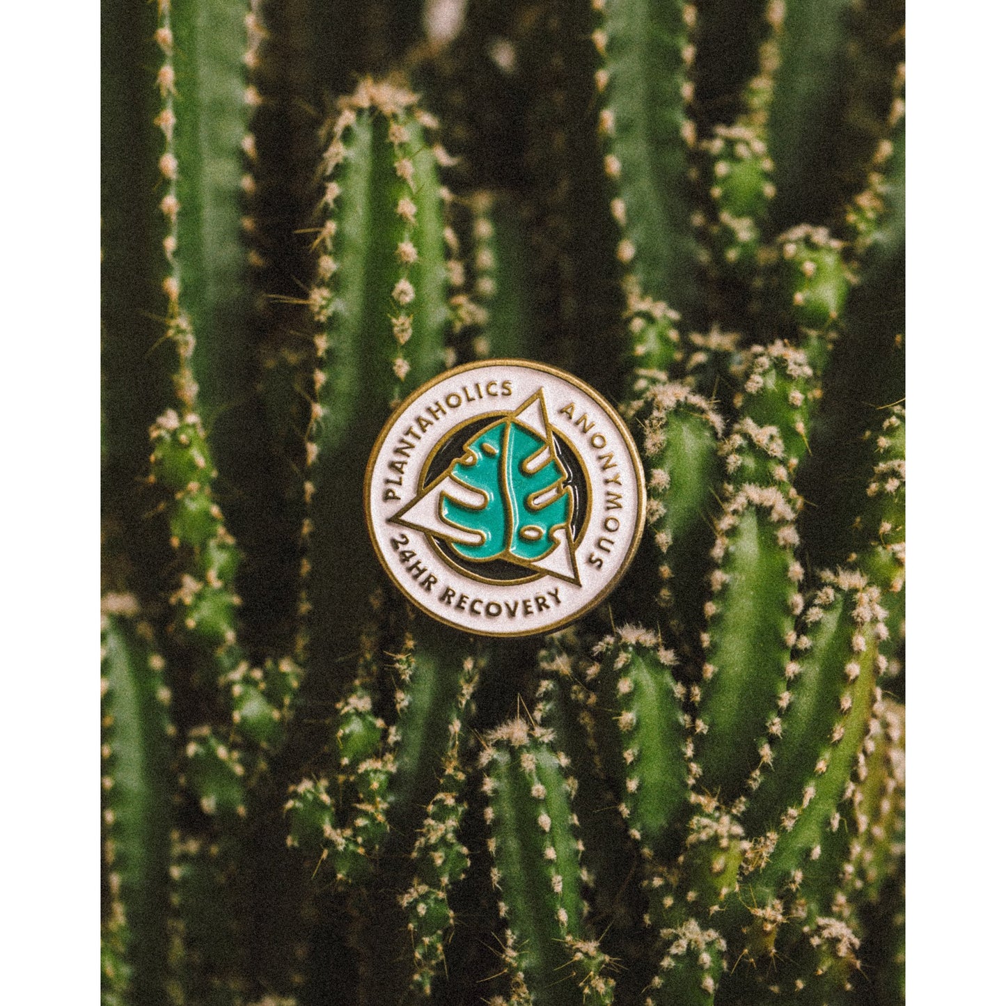 Plantaholics Anonymous Enamel Pin